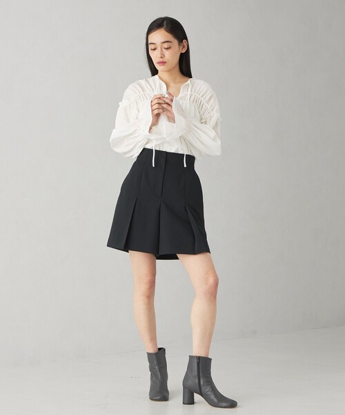 EMMEL REFINES(エメルリファインズ)の「<EMMEL REFINES>EM インタック ショートパンツ(その他パンツ・レディース・ブラック/ベージュ・S/M)」の16枚目の写真