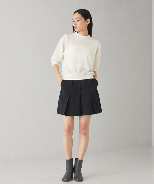 EMMEL REFINES(エメルリファインズ)の「<EMMEL REFINES>EM インタック ショートパンツ(その他パンツ・レディース・ブラック/ベージュ・S/M)」の18枚目の写真