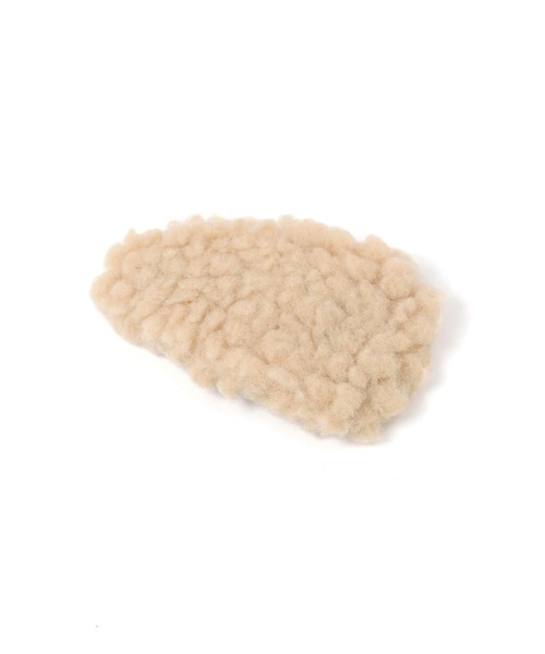 studio CLIP（スタディオクリップ）の「ボアピン（ヘアピン・レディース・ベージュ/ブラウン・FREE）」の2枚目の写真