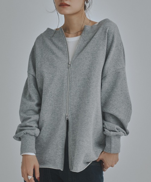 ZIP2wayトレーナー（スウェット）｜bita.（ビタドット） 6,600円