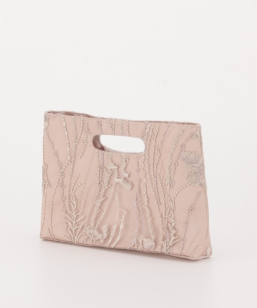 haremode（ハレモード）の「結婚式 お呼ばれ 謝恩会 成人式 対応 フォーマル トートバッグ 刺繍 ハンドホール パーティ オケージョン バッグ（クラッチバッグ・レディース・ブラック/ベージュ/グリーン・FREE）」の7枚目の写真