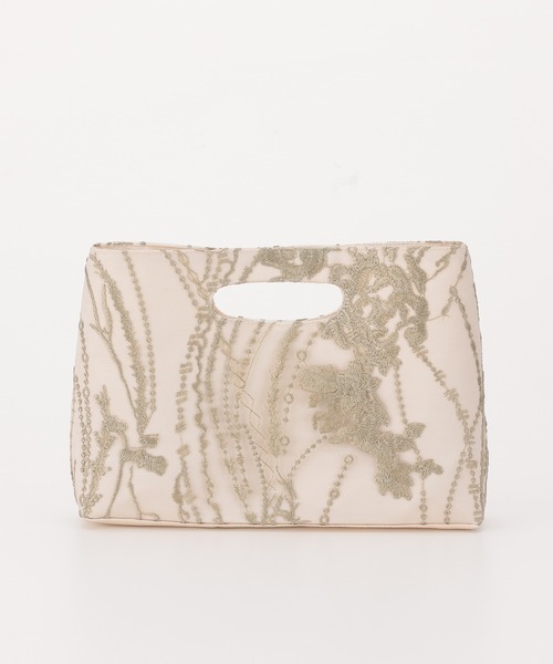 haremode（ハレモード）の「結婚式 お呼ばれ 謝恩会 成人式 対応 フォーマル トートバッグ 刺繍 ハンドホール パーティ オケージョン バッグ（クラッチバッグ・レディース・ブラック/ベージュ/グリーン・FREE）」の22枚目の写真