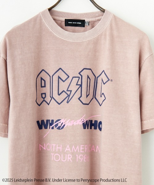 グッドロックスピードAC/DCオーバーサイズ　スウェット ユーズド加工 GOOD ROCK SPEED [グッドロックスピード] 別注 AC/DC ロック