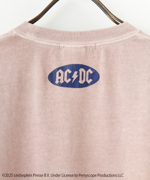 GOOD ROCK SPEED（グッドロックスピード）の「[GOOD ROCK SPEED/グッドロックスピード] 別注 AC/DC ロックプリントTシャツ(Who Made Who)（Tシャツ/カットソー・レディース・ピンク・M/L/XL）」の5枚目の写真