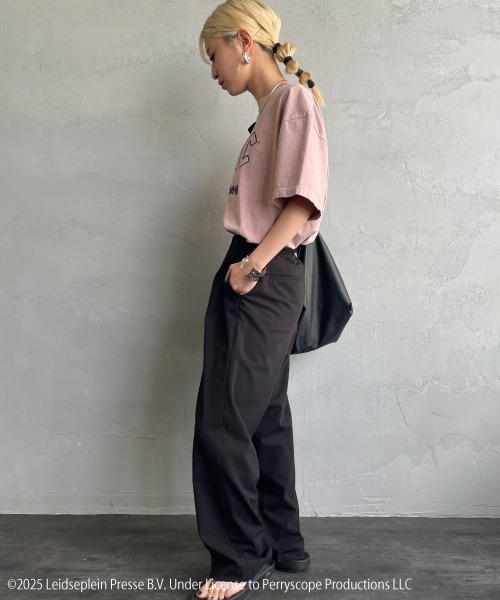 GOOD ROCK SPEED（グッドロックスピード）の「[GOOD ROCK SPEED/グッドロックスピード] 別注 AC/DC ロックプリントTシャツ(Who Made Who)（Tシャツ/カットソー・レディース・ピンク・M/L/XL）」の21枚目の写真