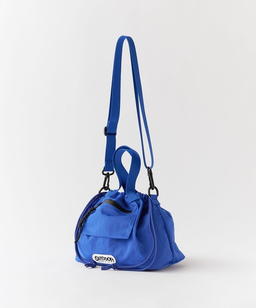 OUTDOOR PRODUCTS（アウトドアプロダクツ）の「OUTDOOR PRODUCTS/アウトドアプロダクツ OUTDOOR Pocket Drawstring Bag バッグ（ハンドバッグ・レディース・カーキ/ブルー/ブラック・FREE）」の8枚目の写真