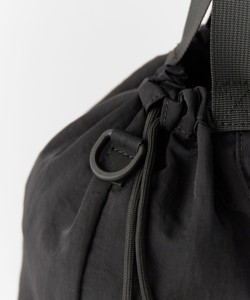 OUTDOOR PRODUCTS（アウトドアプロダクツ）の「OUTDOOR PRODUCTS/アウトドアプロダクツ OUTDOOR Pocket Drawstring Bag バッグ（ハンドバッグ・レディース・カーキ/ブルー/ブラック・FREE）」の10枚目の写真