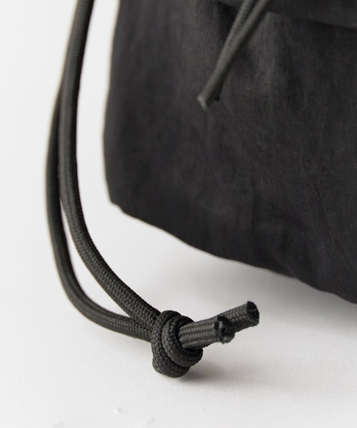 OUTDOOR PRODUCTS（アウトドアプロダクツ）の「OUTDOOR PRODUCTS/アウトドアプロダクツ OUTDOOR Pocket Drawstring Bag バッグ（ハンドバッグ・レディース・カーキ/ブルー/ブラック・FREE）」の12枚目の写真