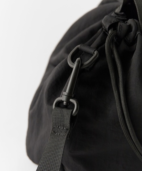 OUTDOOR PRODUCTS（アウトドアプロダクツ）の「OUTDOOR PRODUCTS/アウトドアプロダクツ OUTDOOR Pocket Drawstring Bag バッグ（ハンドバッグ・レディース・カーキ/ブルー/ブラック・FREE）」の14枚目の写真