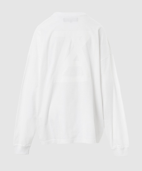 ANREALAGE(アンリアレイジ)の「A&Z LOGO LONG SLEEVE TEE(Tシャツ/カットソー・レディース・ブラック/ホワイト・46/48/38)」の3枚目の写真
