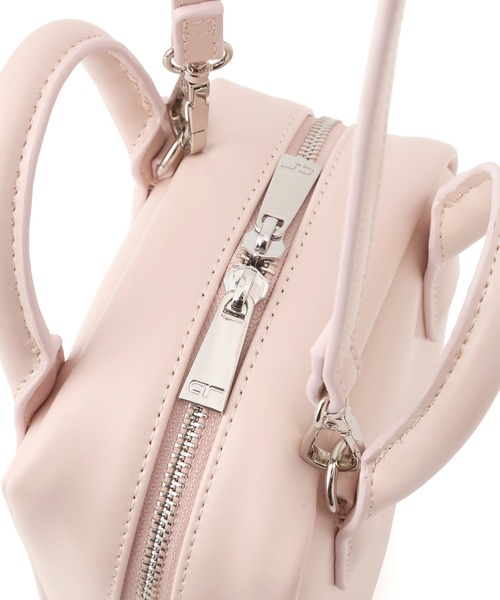 ADAM ET ROPE'×ORBIS】ロゴボストンナローバッグ(ショルダー ADAM ET ROPE'×ORBIS】ロゴボストンナローバッグ(ショルダー