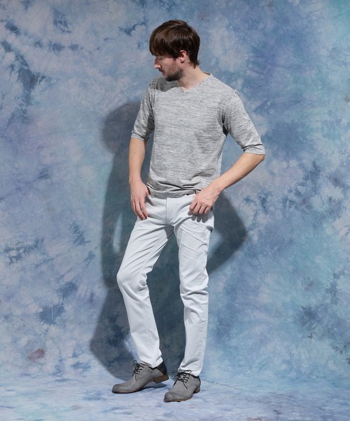 HIDEAWAYS NICOLE（ハイダウェイニコル）の「スキニーストレッチデニムパンツ（デニムパンツ・メンズ・オフホワイト/ブルー/ネイビー/インディゴブルー・SMALL/MEDIUM/LARGE/X-LARGE）」の19枚目の写真