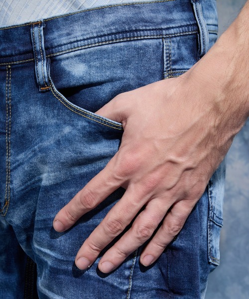 スキニーストレッチデニムパンツ（デニムパンツ）｜HIDEAWAYS NICOLE