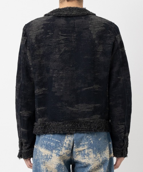 TAAKK(ターク)の「【TAAKK/ターク】SHORT DENIM JACKET(デニムジャケット・メンズ・ダークネイビー/グレー/ダークインディゴブルー・2/3)」の11枚目の写真