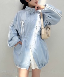 one after another NICE CLAUP | 【premium order】サイドラインリボンマウンテンパーカー(ブルゾン)