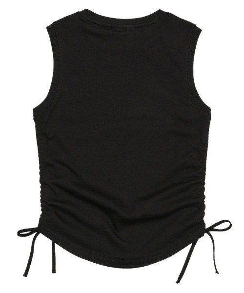 AMESWORLDWIDE（アメスワールドワイド）の「A'GEM/9 × .kom 『AMESWORLDWIDE/アメスワールドワイド』BASIC SMALL LOGO SLEEVELESS TEE /ベーシックスモールロゴスリーブレスTEE（タンクトップ・レディース・グレー/ブラック/ホワイト・FREE）」の14枚目の写真