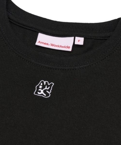 AMESWORLDWIDE（アメスワールドワイド）の「A'GEM/9 × .kom 『AMESWORLDWIDE/アメスワールドワイド』BASIC SMALL LOGO SLEEVELESS TEE /ベーシックスモールロゴスリーブレスTEE（タンクトップ・レディース・グレー/ブラック/ホワイト・FREE）」の15枚目の写真