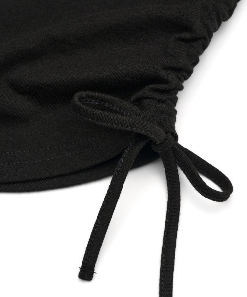 AMESWORLDWIDE（アメスワールドワイド）の「A'GEM/9 × .kom 『AMESWORLDWIDE/アメスワールドワイド』BASIC SMALL LOGO SLEEVELESS TEE /ベーシックスモールロゴスリーブレスTEE（タンクトップ・レディース・グレー/ブラック/ホワイト・FREE）」の16枚目の写真