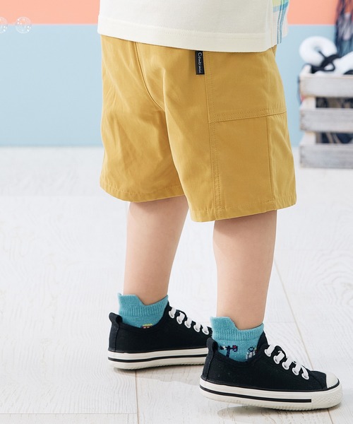 combimini（コンビミニ）の「かろやかダンプショートパンツ（その他パンツ・キッズ・ブラウン/マスタード/ネイビー・80/90/100/110/120）」の3枚目の写真