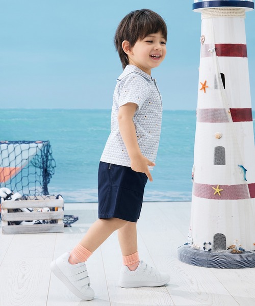 combimini（コンビミニ）の「かろやかダンプショートパンツ（その他パンツ・キッズ・ブラウン/マスタード/ネイビー・80/90/100/110/120）」の12枚目の写真