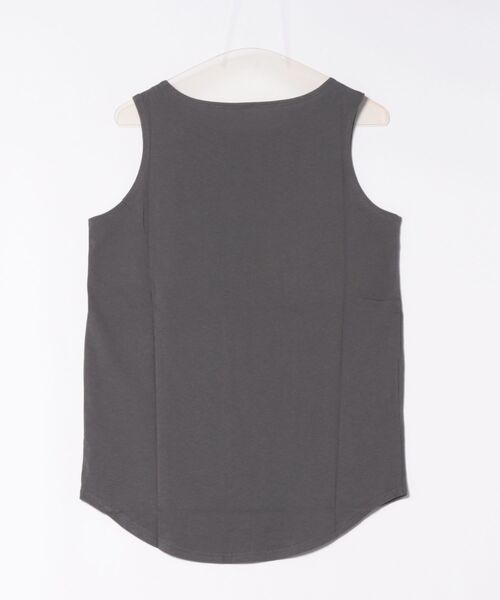 セール】【 綿100% 】NAVY ベーシック ロングタンクトップ