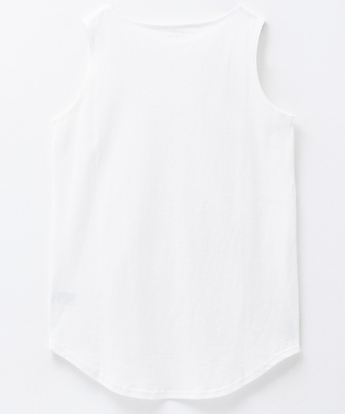 NAVY（ネイビー）の「【 綿100% 】NAVY ベーシック ロングタンクトップ（タンクトップ・レディース・ブラック/チャコールグレー/オフホワイト・M/L）」の5枚目の写真