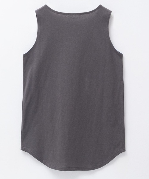 NAVY（ネイビー）の「【 綿100% 】NAVY ベーシック ロングタンクトップ（タンクトップ・レディース・ブラック/チャコールグレー/オフホワイト・M/L）」の9枚目の写真