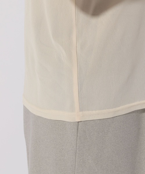Elura(エルーラ)の「カラーシアクループルオーバー/316437(Tシャツ/カットソー・レディース・オレンジ/ホワイト/グリーン・FREE)」の16枚目の写真
