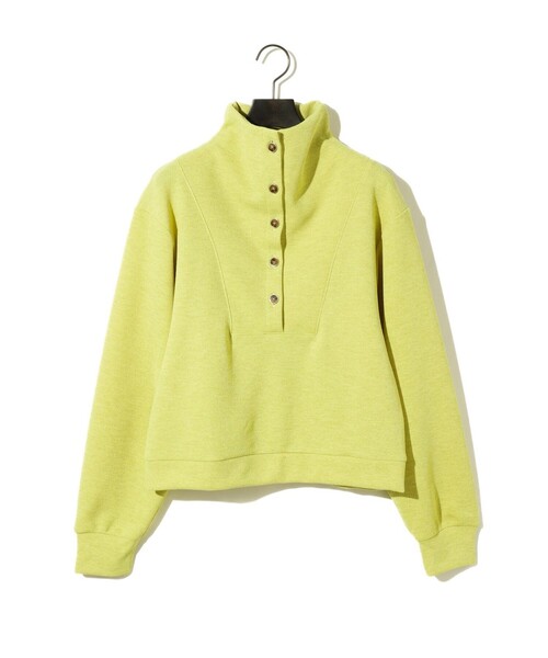 tシャツ MIDIUMISOLID for Ladies ハイネックショートプルオーバー レディース MIDIUMISOLID for Ladies ハイネックショートプルオーバー