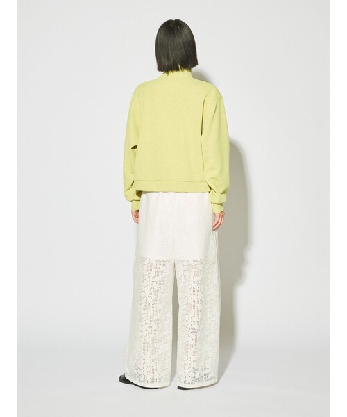tシャツ MIDIUMISOLID for Ladies ハイネックショートプルオーバー レディース MIDIUMISOLID tシャツ for Ladies ハイネックショートプル