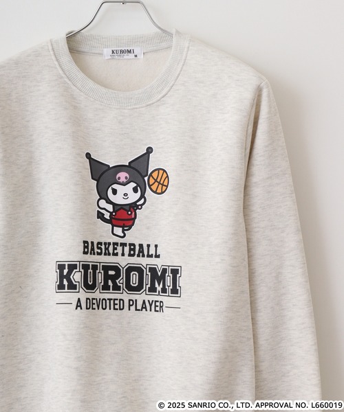 sanrio(サンリオ)の「サンリオキャラクターズ裏起毛トレーナー(スウェット・メンズ・ネイビー/グリーン/レッド/オフホワイト/チャコール/ホワイト系その他/ブルー/杢グレー/ピンクベージュ/オートミール/ラベンダー/ブラック/ブラック系/ブラック系1/ブラック系2/ブラック系3/アイボリー系/アイボリー系1/ネイビー系/ネイビー系2/ネイビー系3/グレー系・LL/M/L)」の12枚目の写真