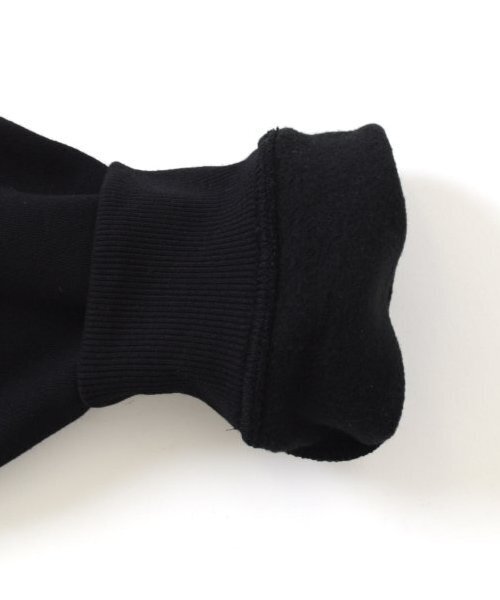 GLAZOS（グラソス）の「【大人向けサイズあり】【毛玉になりにくい】裏起毛・ボックス刺繍ロゴトレーナー（スウェット・キッズ・ブルー/グレー/ブラック/ホワイト・S/M/L/LL）」の14枚目の写真