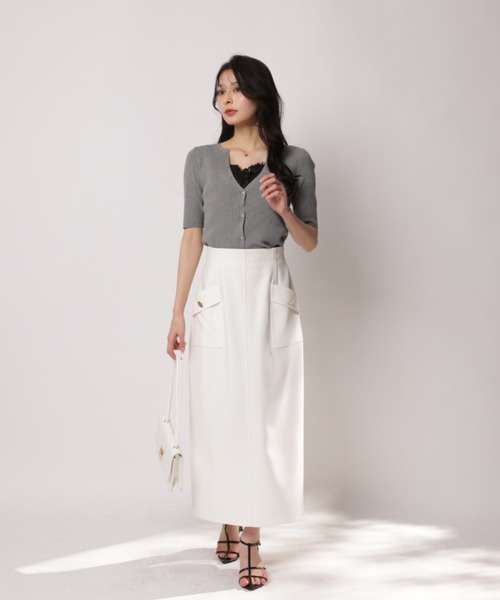 ポケットディテールタイトスカート（スカート）｜Apuweiser-riche