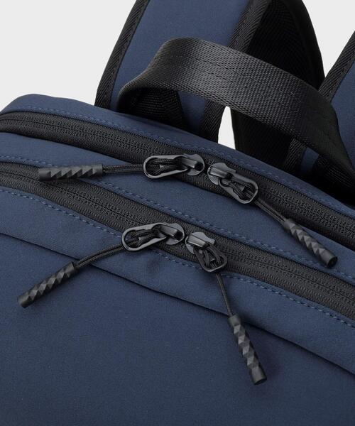 【美品】タケオキクチ　ドライタッチ エアメッシュ リュック【ネイビー】 セール】【高機能/ONOFF】ドライタッチ エアメッシュ リュック
