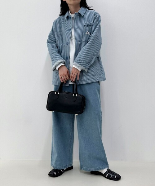 GEVACO（ゲバコ）の「【GEVACO/ゲバコ】《セットアップ対応》カバーオールジャケット（カバーオール・レディース・ブルー系その他2/ブルー系その他・38）」の22枚目の写真