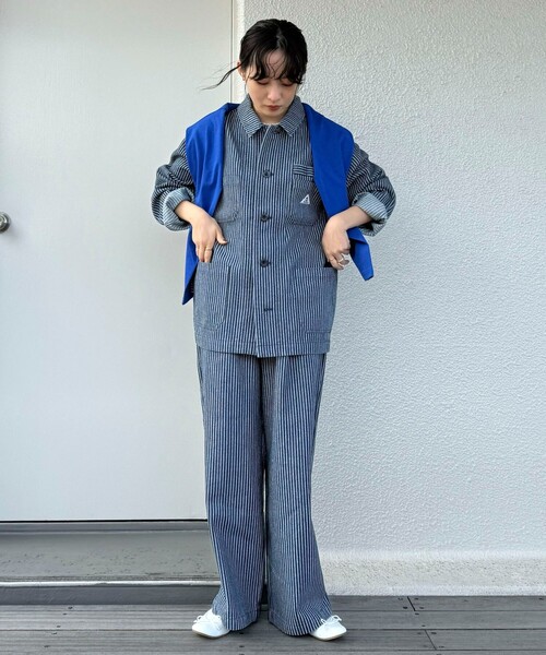 GEVACO（ゲバコ）の「【GEVACO/ゲバコ】《セットアップ対応》カバーオールジャケット（カバーオール・レディース・ブルー系その他2/ブルー系その他・38）」の5枚目の写真