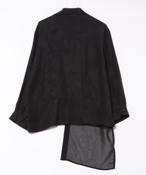 antiqua（アンティカ）の「シアーレイヤードシャツ（シャツ/ブラウス・レディース・ブラック・ONESIZE）」の17枚目の写真