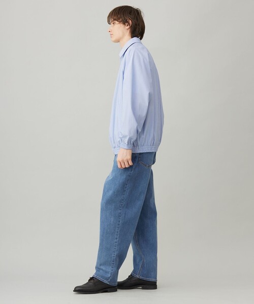 UNFILO（アンフィーロ）の「コットンライク ブルゾン（ブルゾン・メンズ・ベージュ系3/ブルー系1・X-LARGE/LARGE/SMALL/MEDIUM）」の5枚目の写真