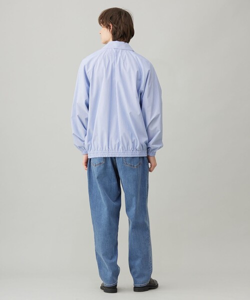 UNFILO（アンフィーロ）の「コットンライク ブルゾン（ブルゾン・メンズ・ベージュ系3/ブルー系1・X-LARGE/LARGE/SMALL/MEDIUM）」の6枚目の写真