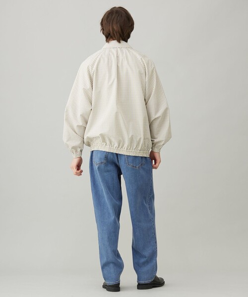 UNFILO（アンフィーロ）の「コットンライク ブルゾン（ブルゾン・メンズ・ベージュ系3/ブルー系1・X-LARGE/LARGE/SMALL/MEDIUM）」の9枚目の写真