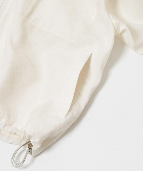 URBAN RESEARCH(アーバンリサーチ)の「シアージップブルゾン(ブルゾン・レディース・オフホワイト/カーキ/ブラック・FREE)」の12枚目の写真