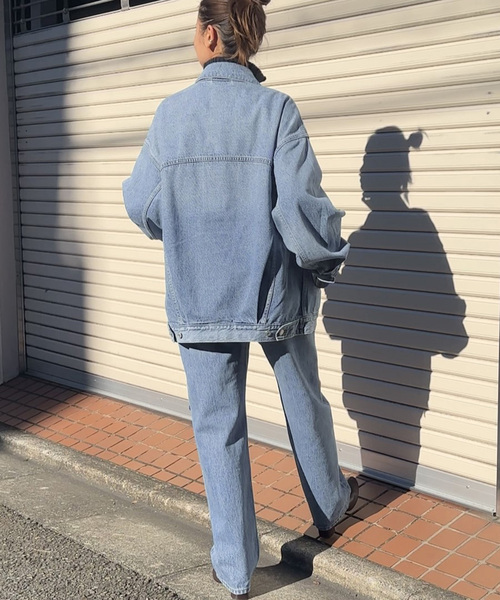 Levi's(リーバイス)の「《追加》別注【LEVI’S/リーバイス】*relume 501 90S FULL:デニム(デニムパンツ・レディース・ブルー・24/25/26/27/28/29)」の4枚目の写真