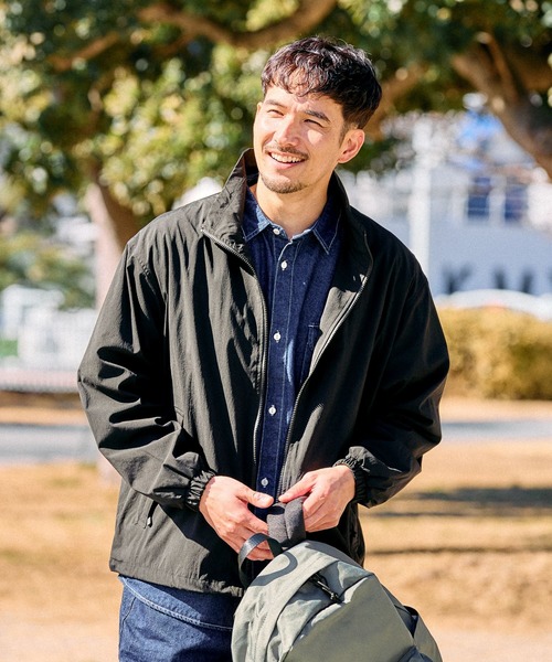 FOUND GOOD(ファウンドグッド)の「スタンドカラーブルゾン(ブルゾン・メンズ・ブラック/ネイビー/グレー系4・M/L/XL)」の9枚目の写真