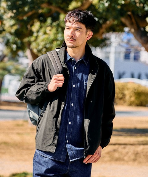 FOUND GOOD(ファウンドグッド)の「スタンドカラーブルゾン(ブルゾン・メンズ・ブラック/ネイビー/グレー系4・M/L/XL)」の10枚目の写真