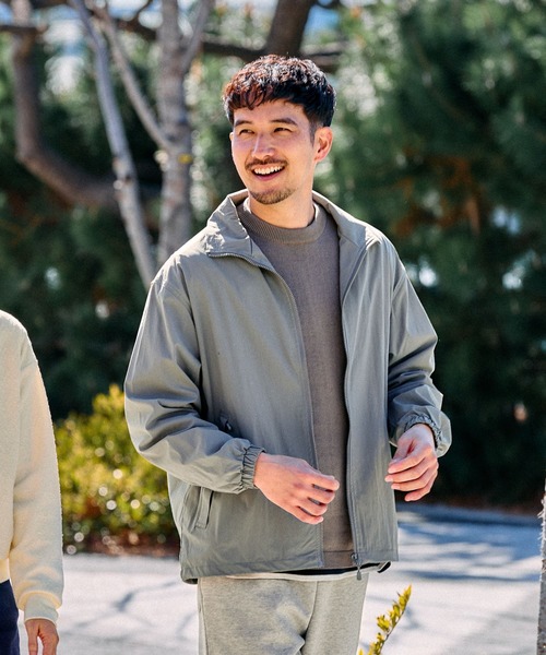 FOUND GOOD(ファウンドグッド)の「スタンドカラーブルゾン(ブルゾン・メンズ・ブラック/ネイビー/グレー系4・M/L/XL)」の13枚目の写真