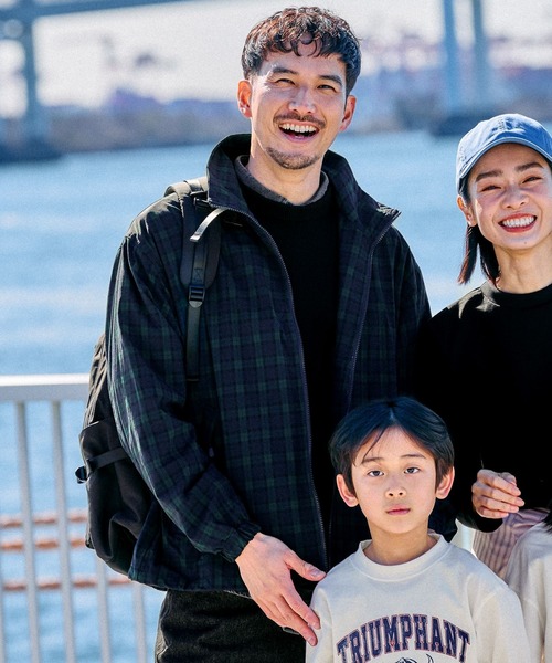 FOUND GOOD(ファウンドグッド)の「スタンドカラーブルゾン(ブルゾン・メンズ・ブラック/ネイビー/グレー系4・M/L/XL)」の15枚目の写真