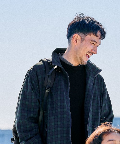 FOUND GOOD(ファウンドグッド)の「スタンドカラーブルゾン(ブルゾン・メンズ・ブラック/ネイビー/グレー系4・M/L/XL)」の18枚目の写真