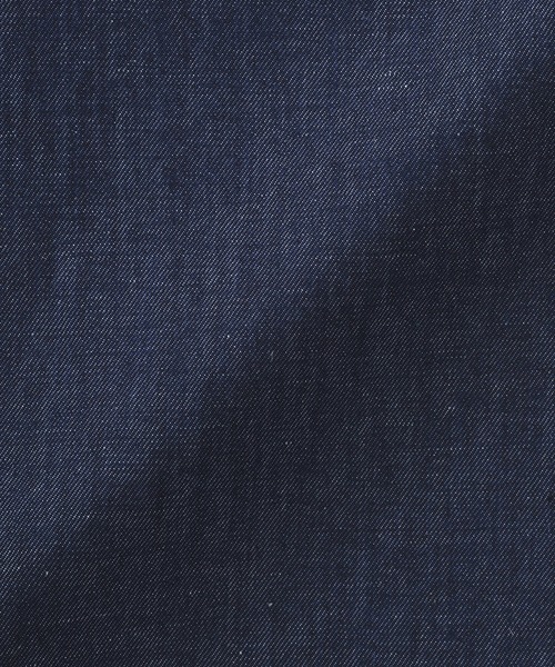 無印良品(ムジルシリョウヒン)の「婦人 ヘンプ混 デニム ジャンプスーツ(つなぎ/オールインワン・レディース・ネイビー・XL/L/M/S)」の10枚目の写真