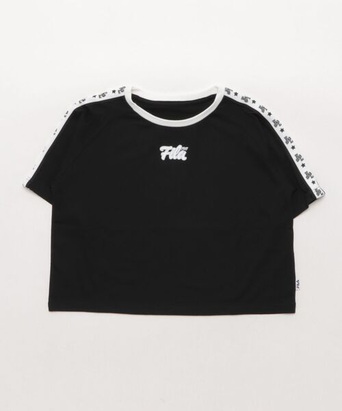 FILA - フィラVネックカットソーsizeM セール】【FILA/フィラ】キッズオーバーサイズロゴTシャツ