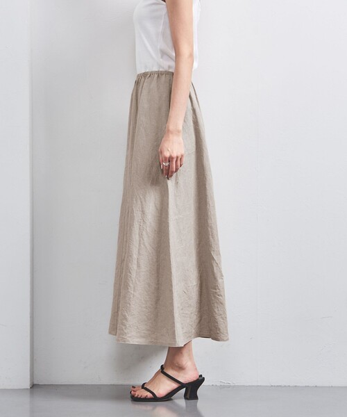 UNITED ARROWS（ユナイテッドアローズ）の「リネン フレア マキシ